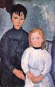 Amedeo Modigliani, Iwo cbidren